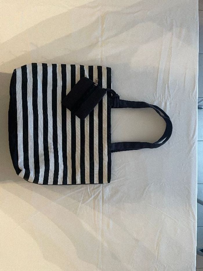 Sac Style Marin avec sa Pochette
