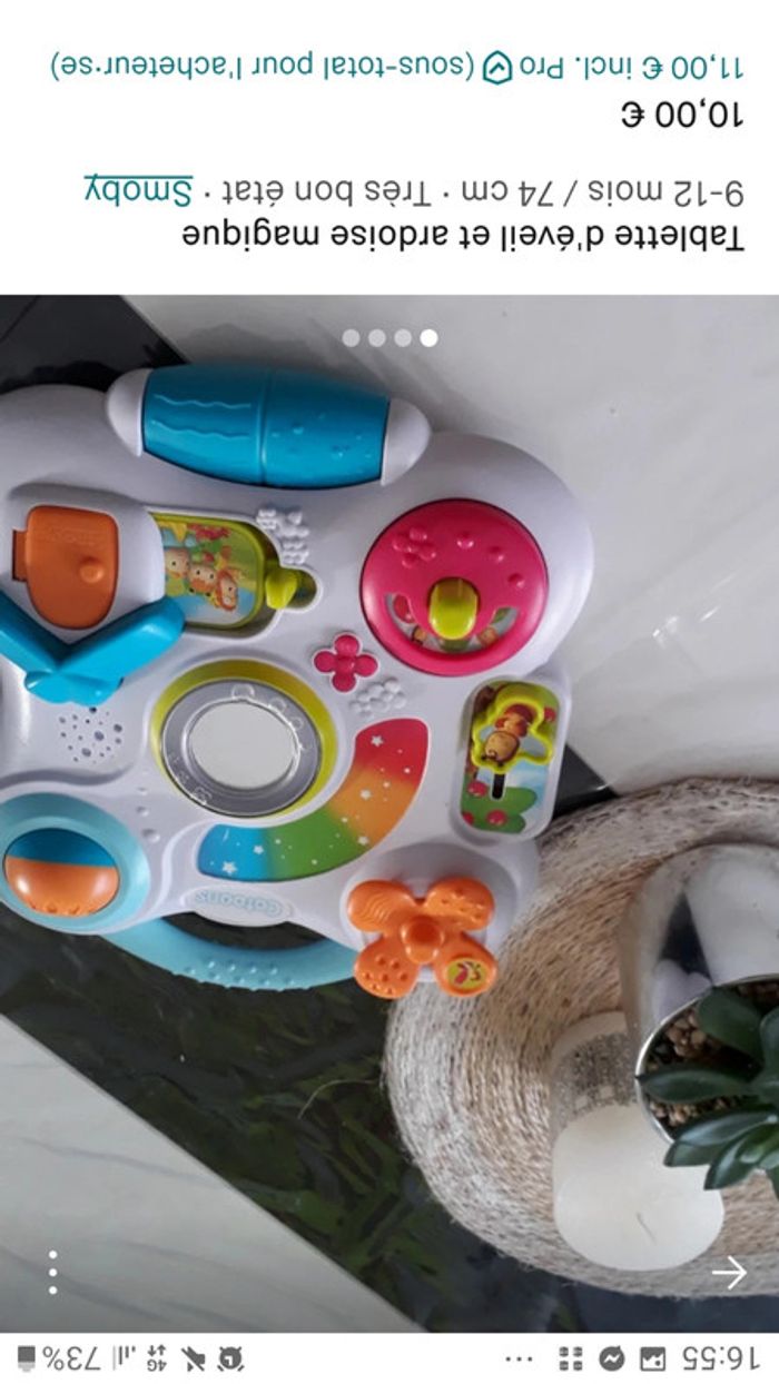 Jouet d'éveil bébé smoby🌿🌈 - photo numéro 5