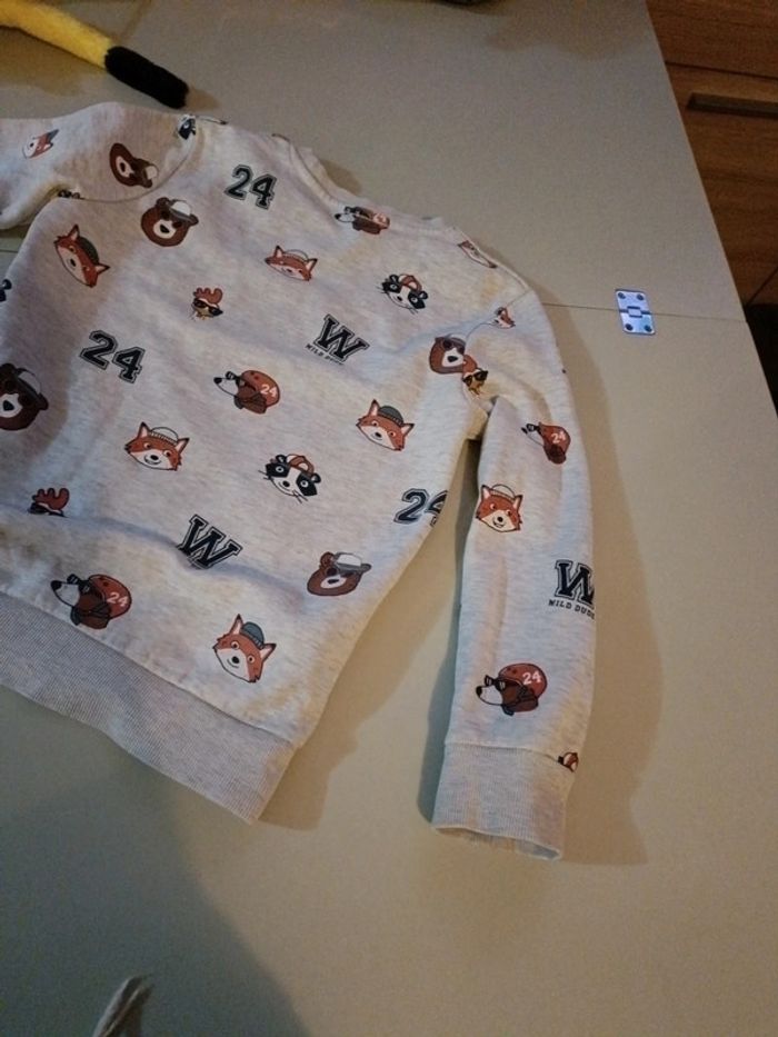 Pull c&A animaux de la forêt 10 ans - photo numéro 7