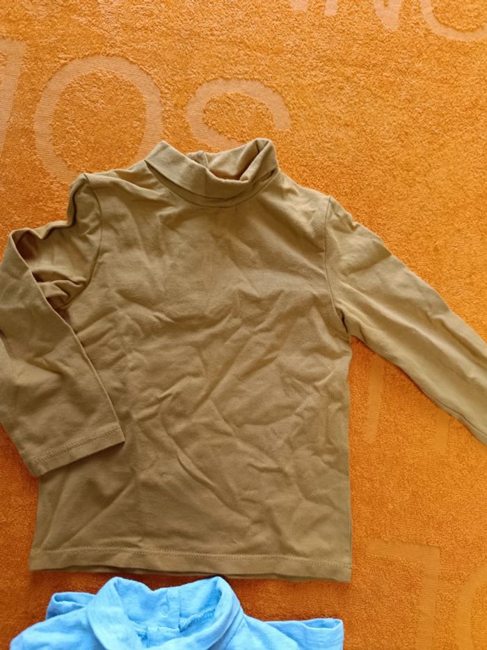 Lot de 2 tee-shirt manches longues Kiabi 18 mois - photo numéro 5