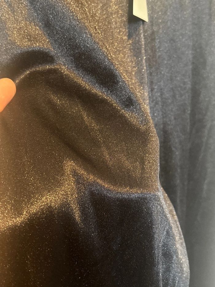 Leggings noir pailletée taille 48neuf avec étiquette - photo numéro 3