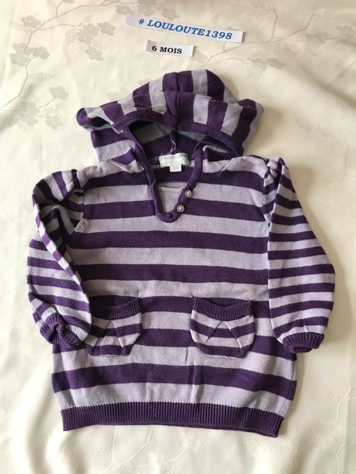 Pull à capuche