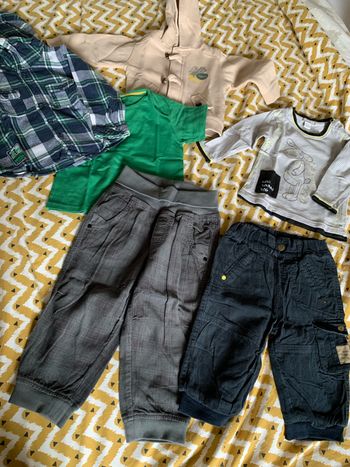 Lot hiver garçon 12mois