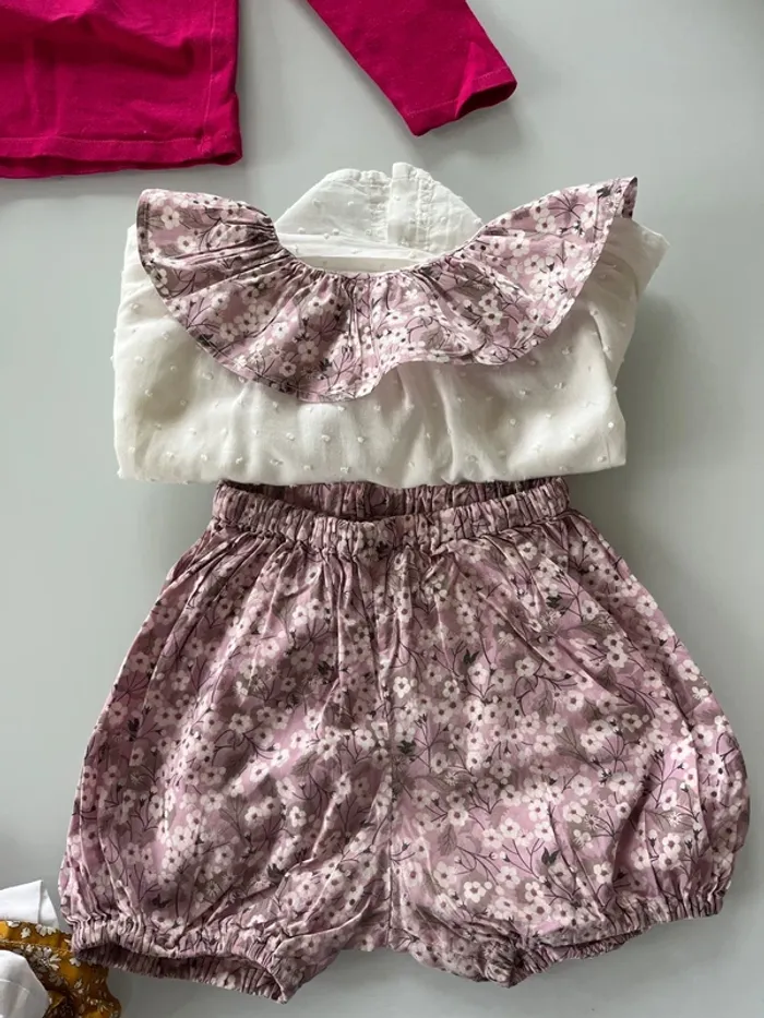 Ensemble plumetis et liberty