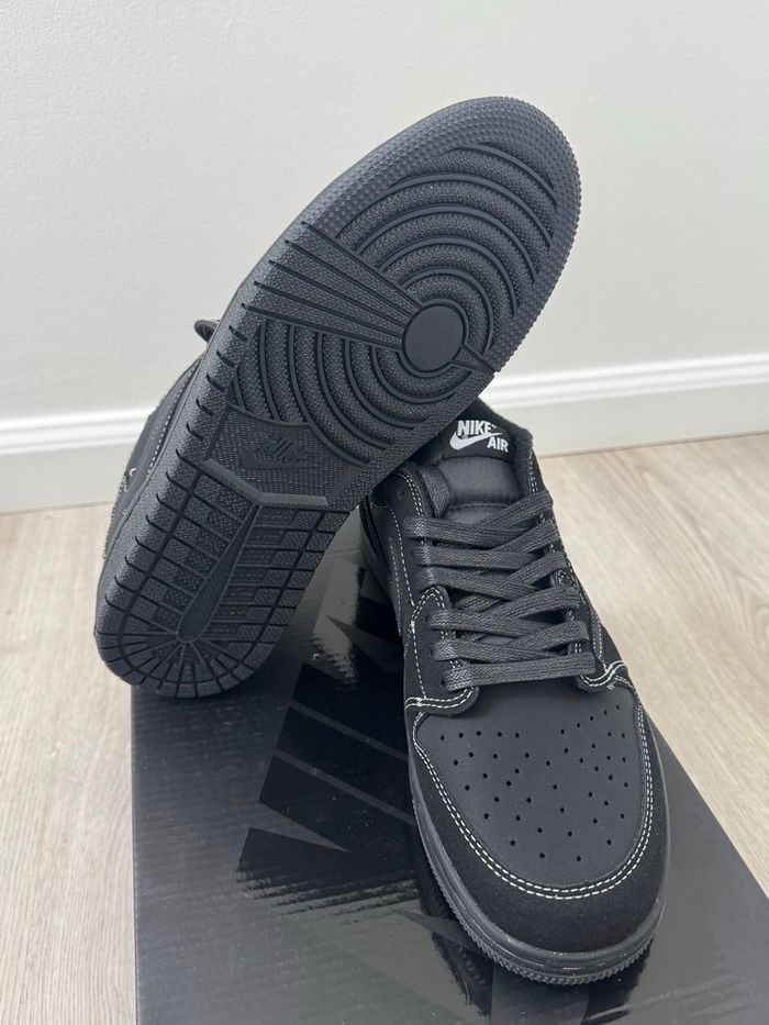 Travis Scott x Air Jordan 1 Low OG SP ‘Black Phantom’ Unfading Sneake - photo numéro 6
