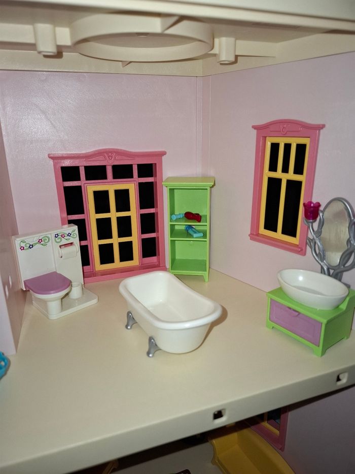 Maison Playmobil rose Dolhouse complète - photo numéro 6