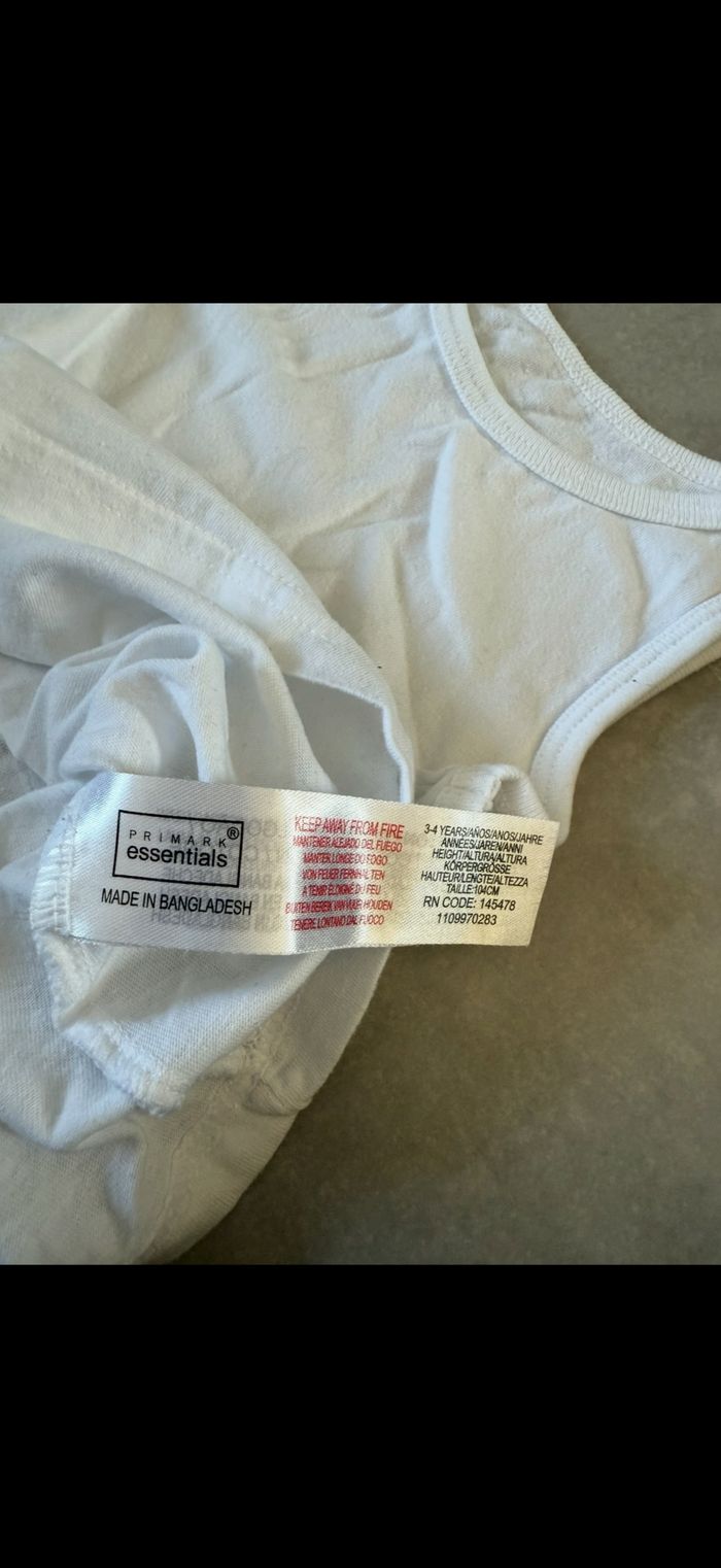 Maillot de corps Débardeur tee shirt 24 mois - photo numéro 3