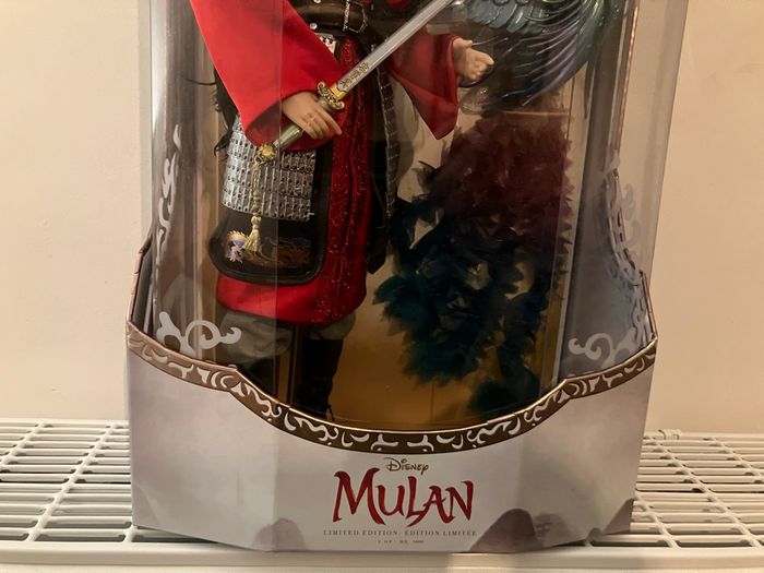 Poupée édition limitée Mulan action non déboxer - photo numéro 4