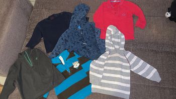 Lot manches longues 6 vêtements petit colis