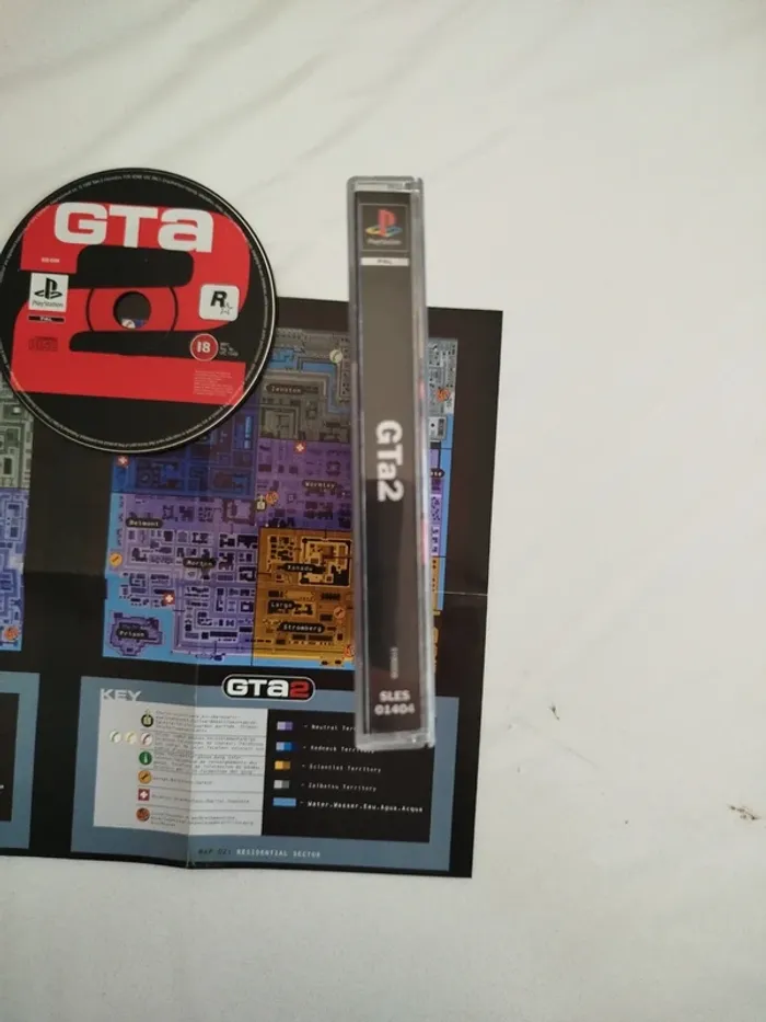 Grand theft auto 2 gta2 GTA 2 pour PlayStation ps1 psone psx complet - photo numéro 4