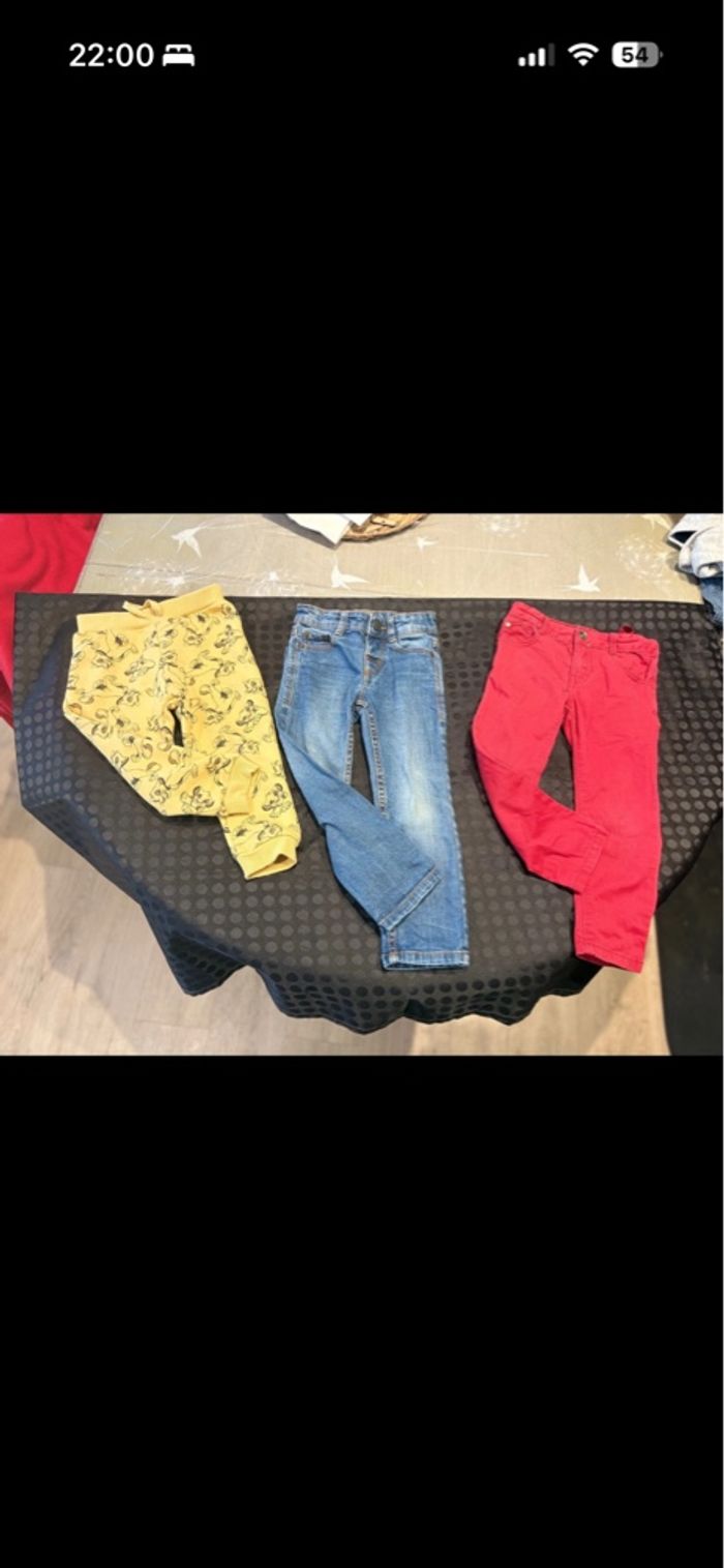 Lot de pantalon garçon - photo numéro 2