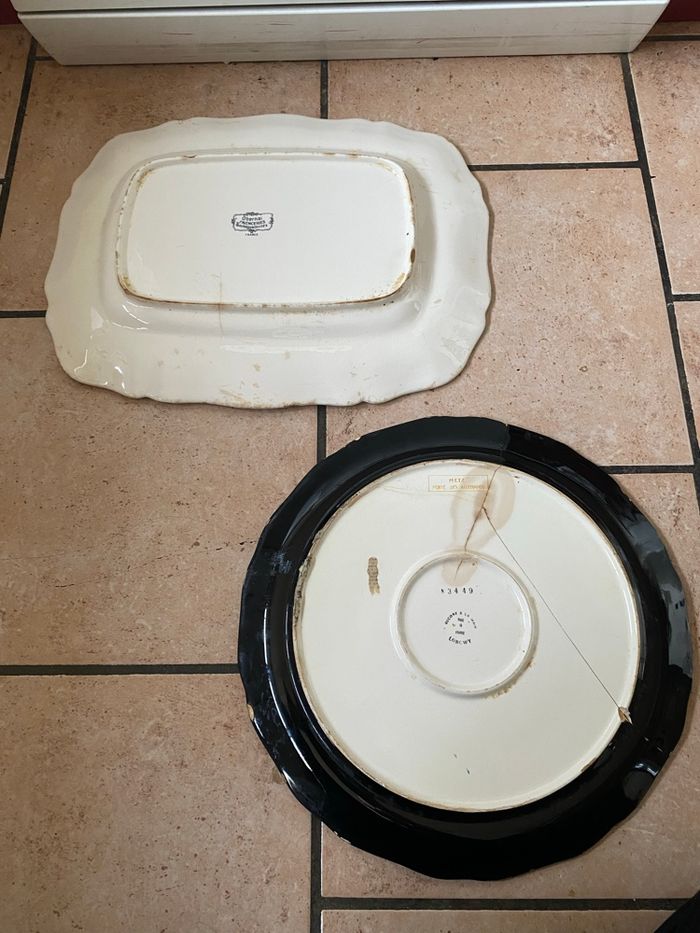 Plateaux porcelaine - photo numéro 3
