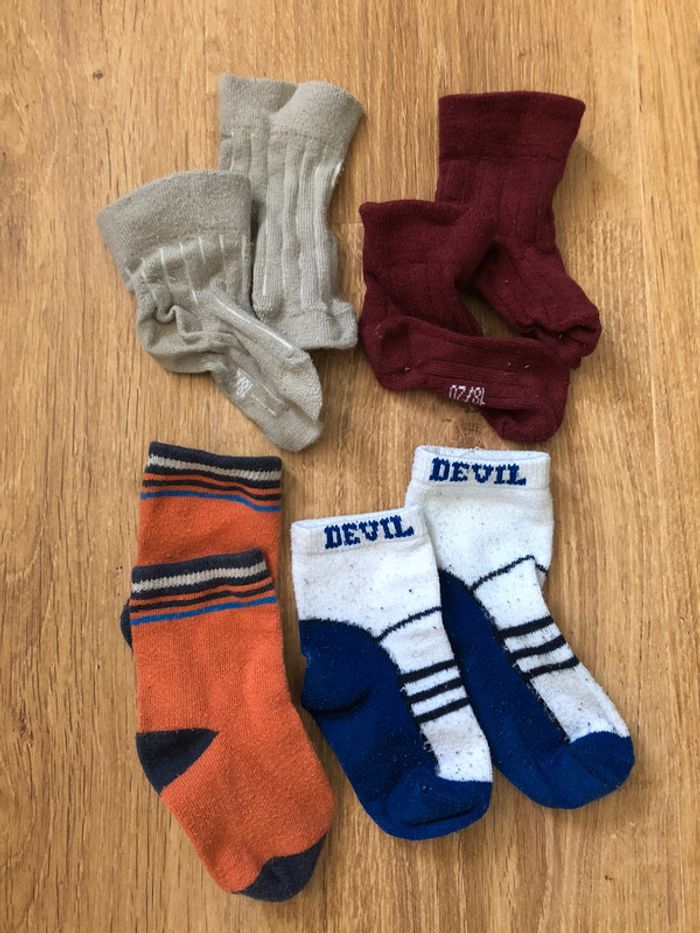 Lot de 4 paires de chaussettes t20