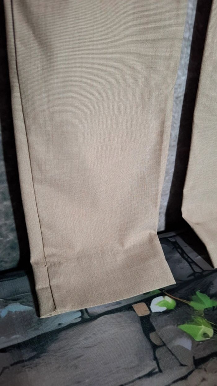 Pantalon beige Zara - photo numéro 6