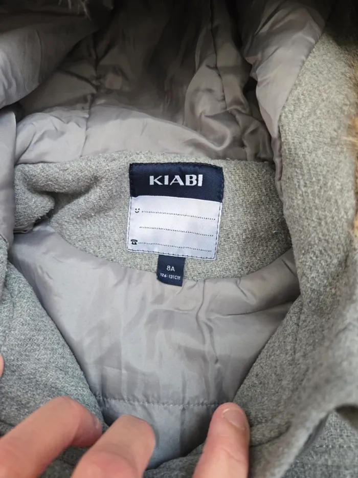 Duffle-coat kiabi 8 ans - photo numéro 2