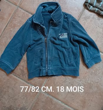 Veste garçon 77/82 CM 18 MOIS