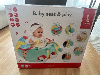 Fauteuil d’éveil sophie la girafe