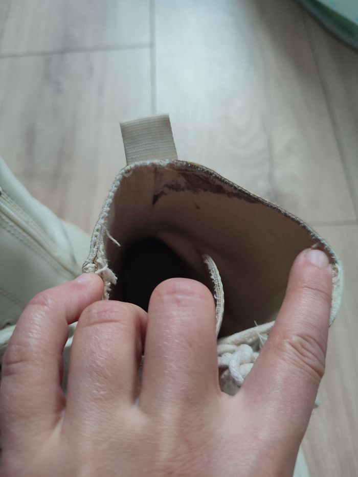 Bottes beige femme Stradivarius - photo numéro 6