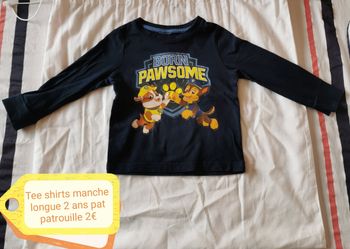 Tee shirts manche longue pat patrouille