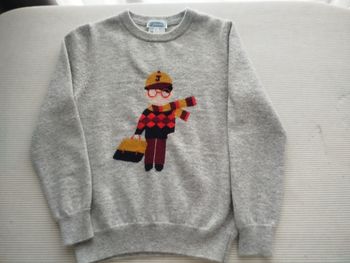 Pull cachemire Jacadi garçon 6 ans