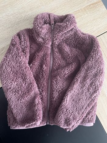 Veste polaire violette fille 4 ans complices