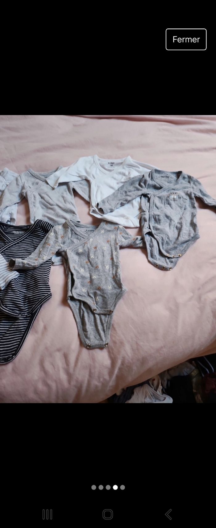 Lot body manche courte - photo numéro 3