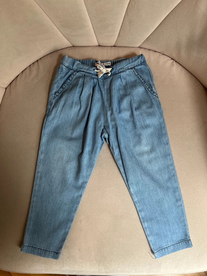 Ensemble chemise rayée et pantalon jean 18 mois - Émile et Ida - photo numéro 5
