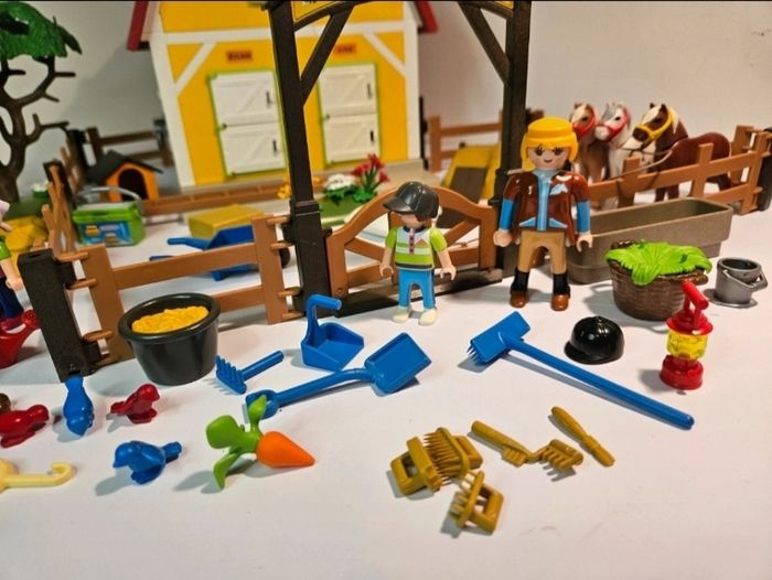 Ranch avec Poneys Playmobil Country 5222 - photo numéro 3