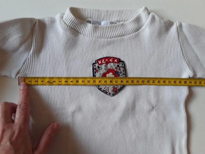 T-shirt col cheminée Tartine et chocolat - photo numéro 5