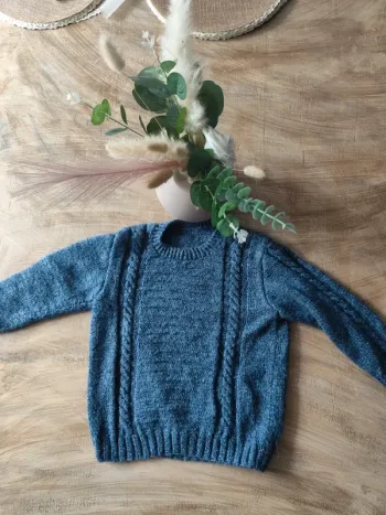 Pull en laine 6 ans