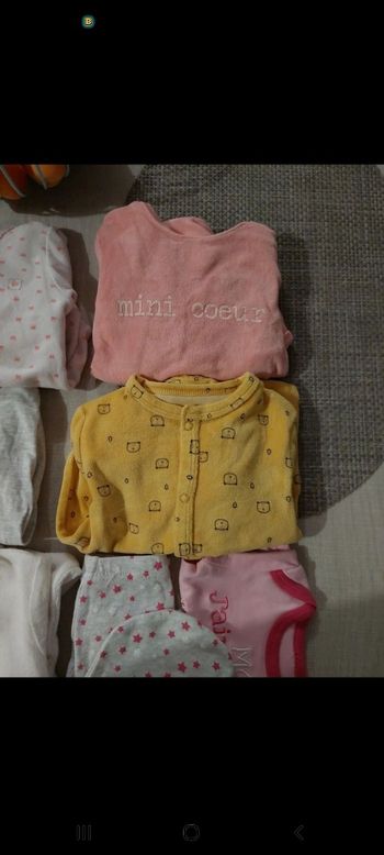 Lots pyjama 3 mois