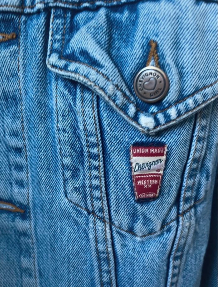 veste en jean chevignon - photo numéro 2