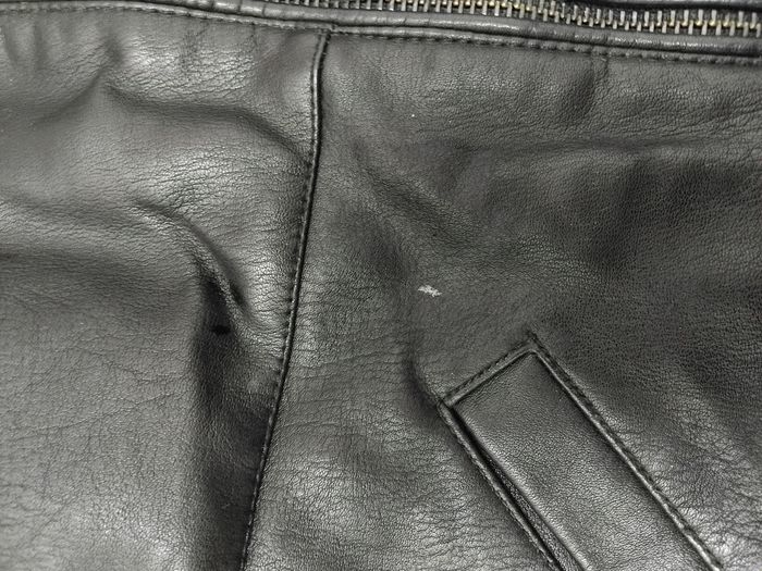 Blouson simili cuir Kiabi taille 12 ans - photo numéro 4