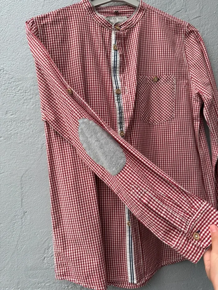 chemise a carreaux ~ zara ~ taille 13/14 ans - photo numéro 2