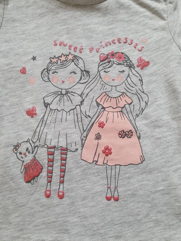 Tres joli tee-shirt neuf 74 cm - photo numéro 2