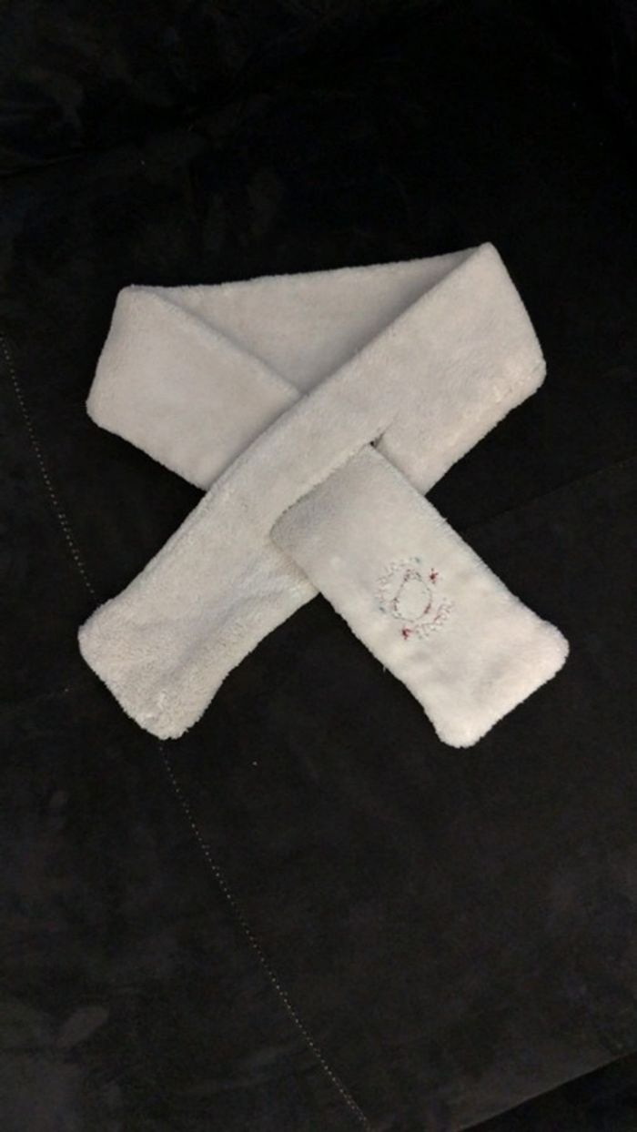 Veste / blouson polaire capuche gants et écharpe - photo numéro 3