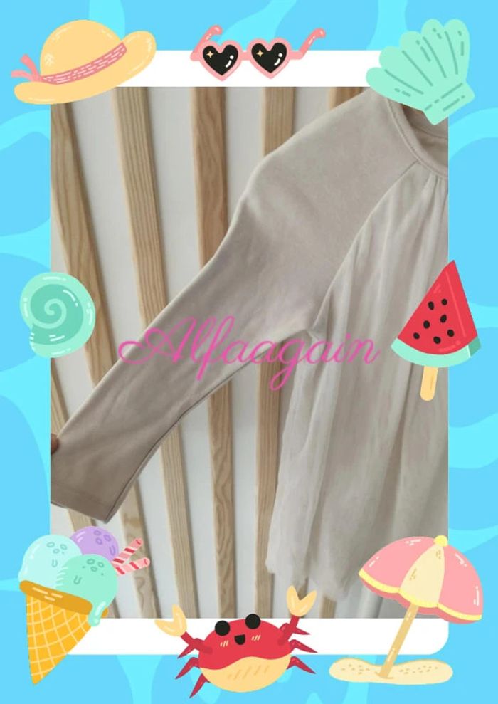 Robe beige kimbaloo neuve 36mois - photo numéro 3