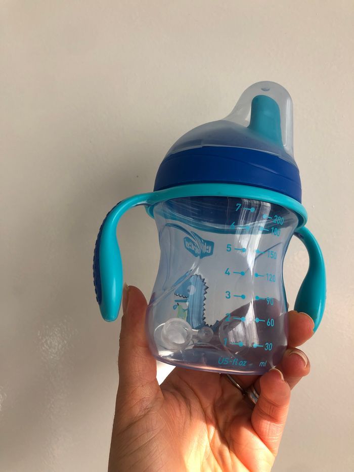 Tasse à bec Chicco bleue 10 mois et plus - photo numéro 2