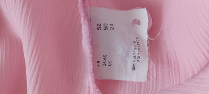 Blouse Chemise rose manches 3/4 "DAXON" Taille 52 - photo numéro 4