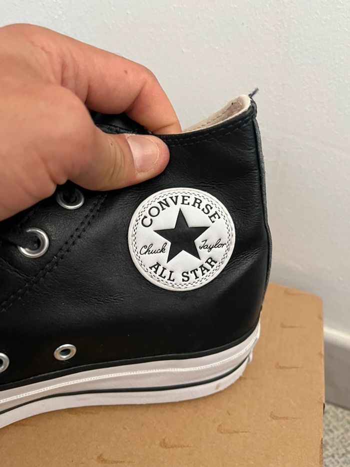 Converse En Cuir Pour Femme Taille (38) - photo numéro 4
