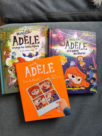 Lot 3 livres Mortelle adèle