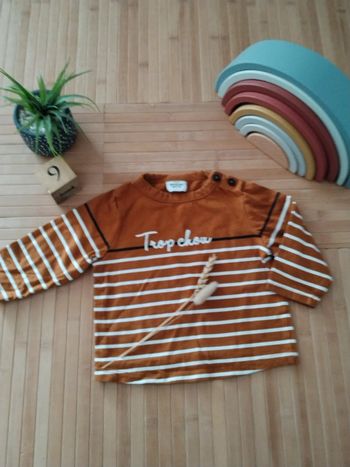 Haut manches longues tao 9mois