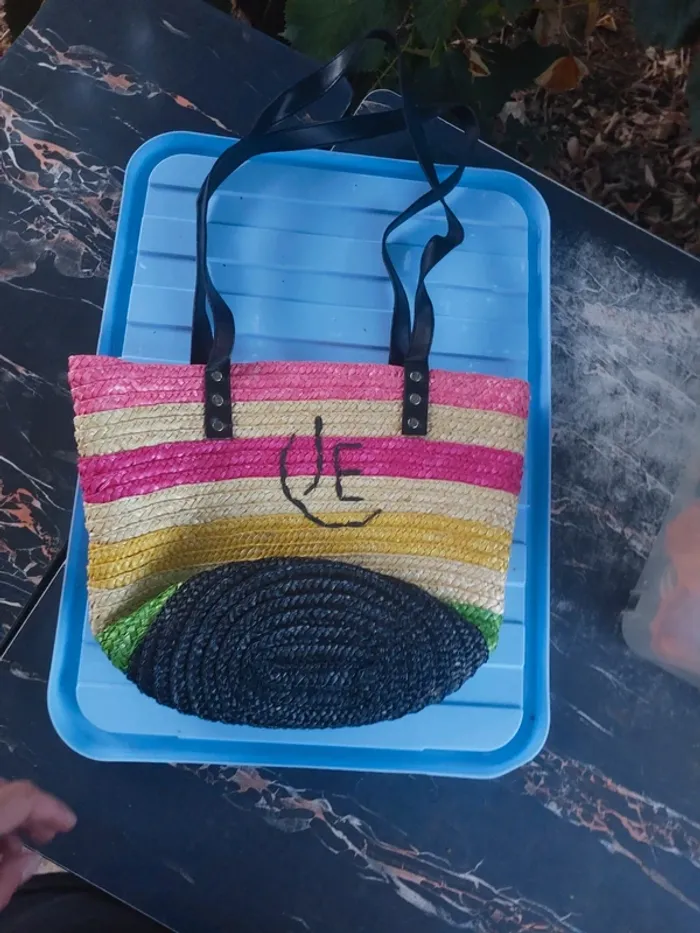 Sac en paille - photo numéro 2