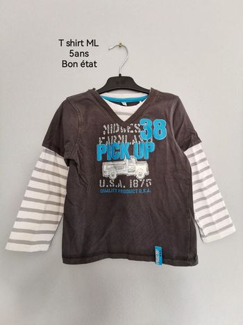 T shirt ML 5ans