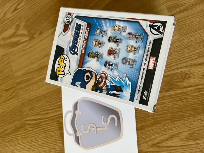 Funko Pop Marvel Avengers Endgame Captain America - photo numéro 3