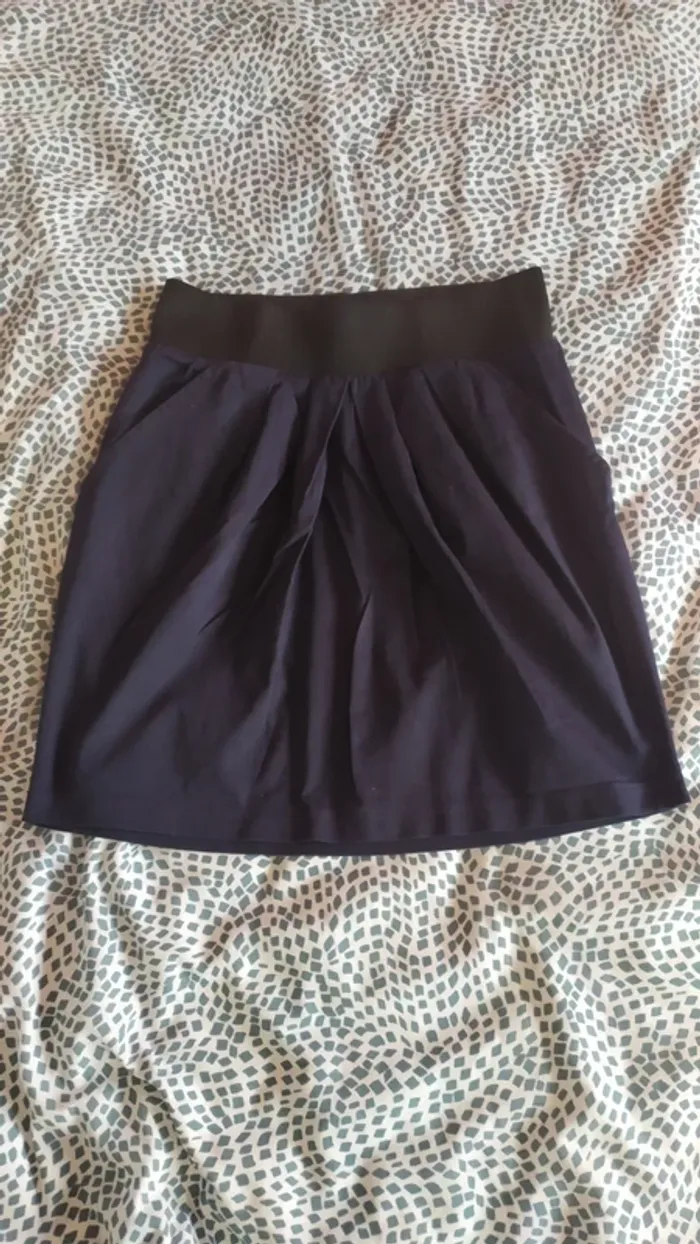 Jupe bleu marine