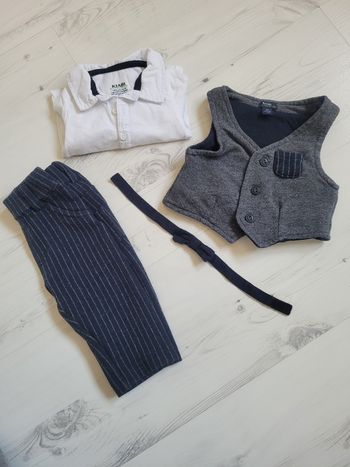 Costume 3 pièces bébé 3 mois