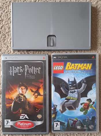 🎮 Lot de 3 boites vides Sony PlayStation Portable PSP