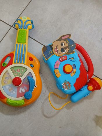 Guitare + radio pat patrouille