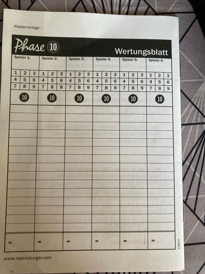 Phase 10 kartenpiele - photo numéro 5